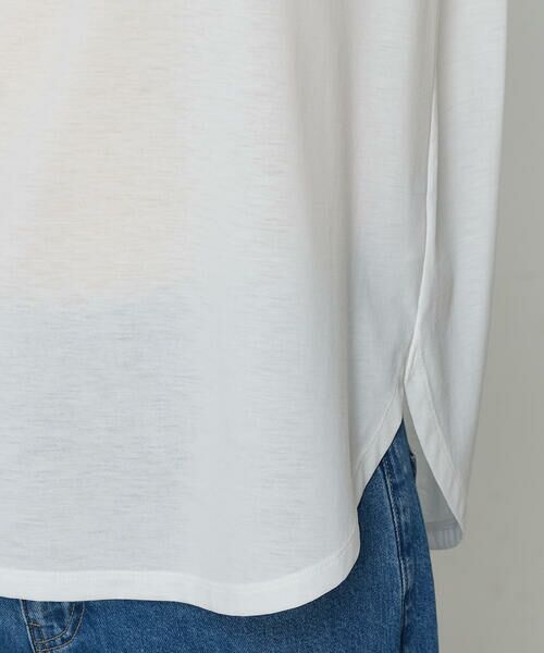 COMME CA PLATINUM / コムサ・プラチナ カットソー | 36Gポリエステル／レーヨン天竺 Vネックカットソー | 詳細13