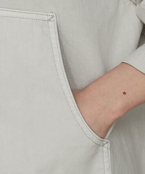 COMME CA PLATINUM / コムサ・プラチナ ブルゾン | 80ozコットン逆目ツイル カバーオール | 詳細11