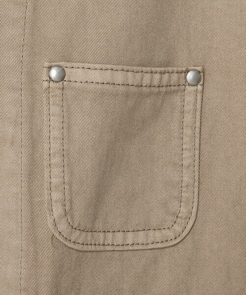 COMME CA PLATINUM / コムサ・プラチナ ブルゾン | 80ozコットン逆目ツイル カバーオール | 詳細19