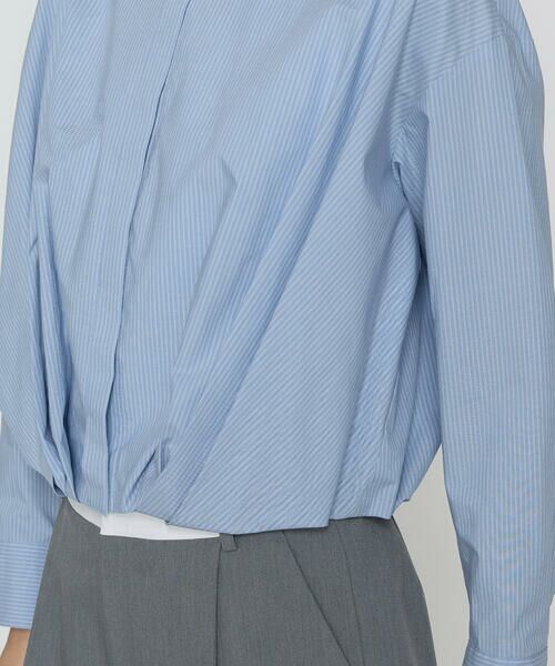 COMME CA PLATINUM / コムサ・プラチナ シャツ・ブラウス | コットンポプリンストライプ シャツ | 詳細17