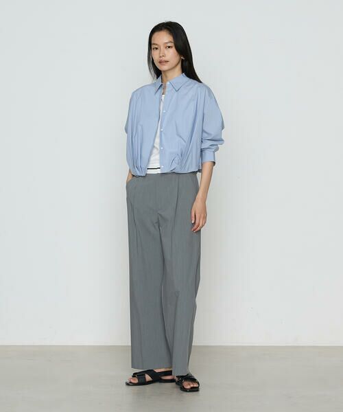 COMME CA PLATINUM / コムサ・プラチナ シャツ・ブラウス | コットンポプリンストライプ シャツ | 詳細5