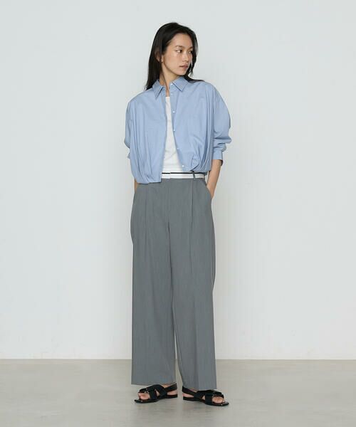 COMME CA PLATINUM / コムサ・プラチナ シャツ・ブラウス | コットンポプリンストライプ シャツ | 詳細6