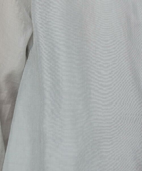 COMME CA PLATINUM / コムサ・プラチナ シャツ・ブラウス | シアーキュプラシルク シャツ | 詳細15