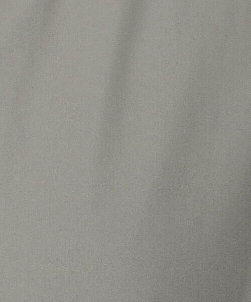 COMME CA PLATINUM / コムサ・プラチナ ロング・マキシ丈ワンピース | ストレッチタフタ シャツドレス | 詳細5