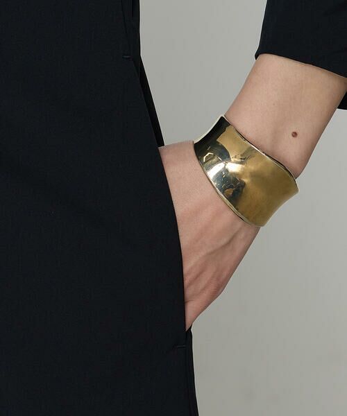 COMME CA PLATINUM / コムサ・プラチナ ロング・マキシ丈ワンピース | ストレッチタフタ シャツドレス | 詳細19