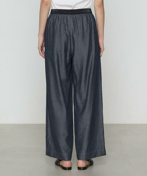 COMME CA PLATINUM / コムサ・プラチナ その他パンツ | オトナシャンブレー タックワイドパンツ | 詳細9