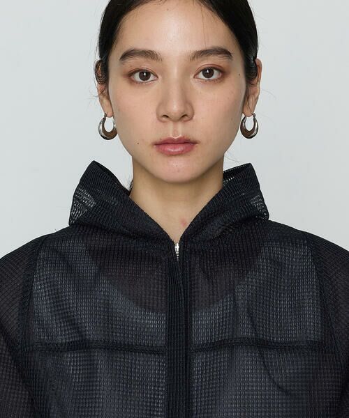 COMME CA PLATINUM / コムサ・プラチナ ブルゾン | ラッセルメッシュダンボール シアーブルゾン | 詳細19