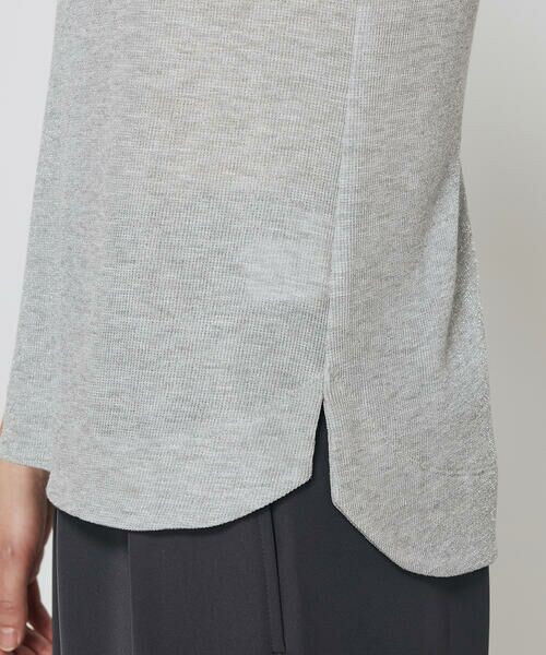 COMME CA PLATINUM / コムサ・プラチナ タンクトップ | ラメテレコ タンクトップ | 詳細9