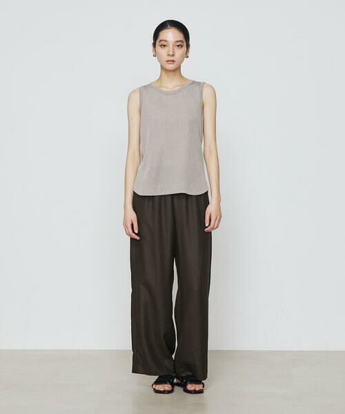 COMME CA PLATINUM / コムサ・プラチナ タンクトップ | ラメテレコ タンクトップ | 詳細17
