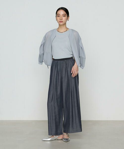 COMME CA PLATINUM / コムサ・プラチナ タンクトップ | ラメテレコ タンクトップ | 詳細21