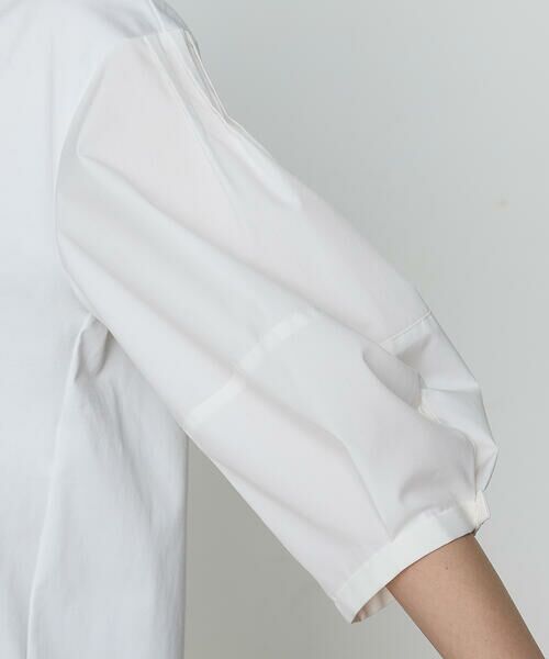 COMME CA PLATINUM / コムサ・プラチナ カットソー | プレーティング天竺 ドッキングプルオーバー | 詳細9
