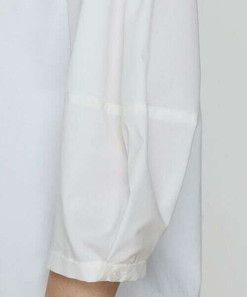 COMME CA PLATINUM / コムサ・プラチナ カットソー | プレーティング天竺 ドッキングプルオーバー | 詳細10