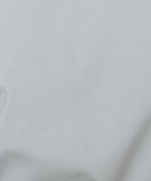COMME CA PLATINUM / コムサ・プラチナ カットソー | プレーティング天竺 ドッキングプルオーバー | 詳細18