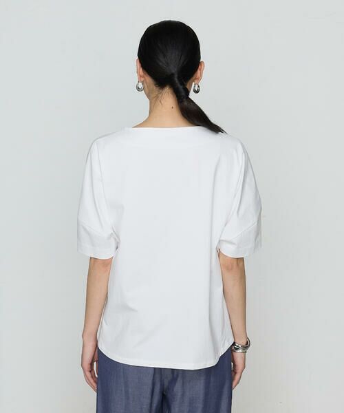COMME CA PLATINUM / コムサ・プラチナ カットソー | プレーティング天竺 ワンタックプルオーバー | 詳細6