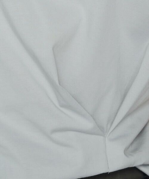 COMME CA PLATINUM / コムサ・プラチナ カットソー | プレーティング天竺 ワンタックプルオーバー | 詳細14