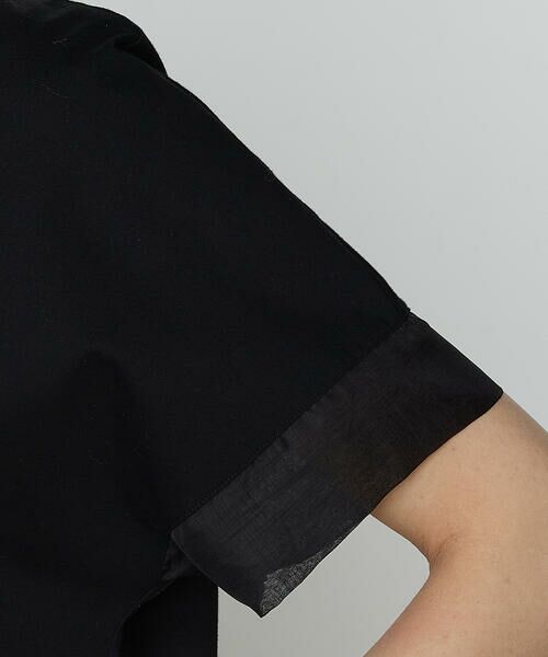 COMME CA PLATINUM / コムサ・プラチナ Tシャツ | プレーティング天竺 袖シアーTシャツ | 詳細13