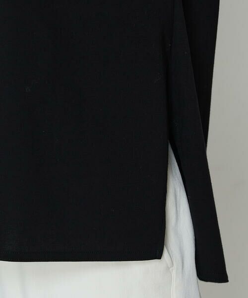 COMME CA PLATINUM / コムサ・プラチナ Tシャツ | プレーティング天竺 袖シアーTシャツ | 詳細14