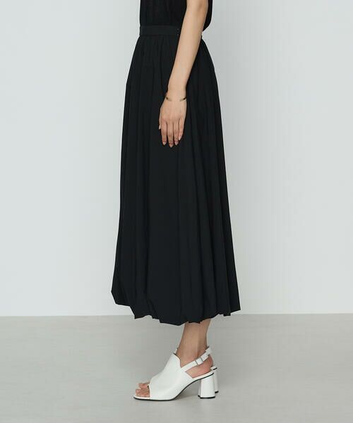 COMME CA PLATINUM / コムサ・プラチナ ロング・マキシ丈スカート | タイプライター バルーンスカート | 詳細9
