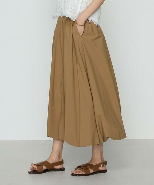 COMME CA PLATINUM / コムサ・プラチナ ロング・マキシ丈スカート | タイプライター バルーンスカート | 詳細17