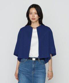 COMME CA PLATINUM / コムサ・プラチナ ブルゾン | ポコポコジャージー カーデブルゾン