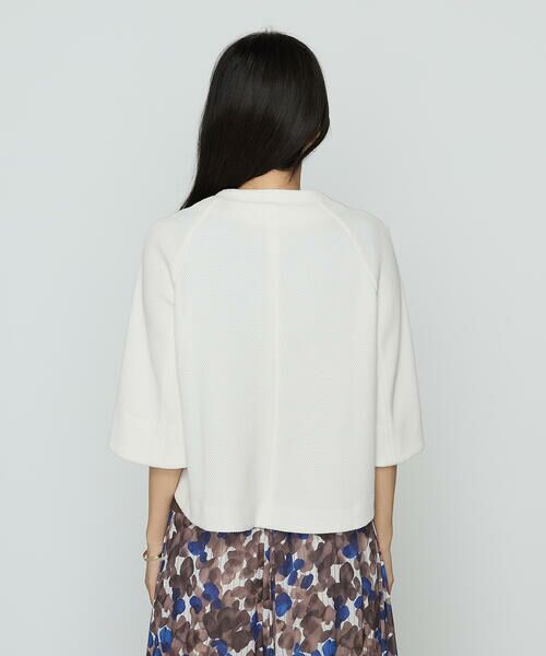 COMME CA PLATINUM / コムサ・プラチナ ブルゾン | ポコポコジャージー カーデブルゾン | 詳細8