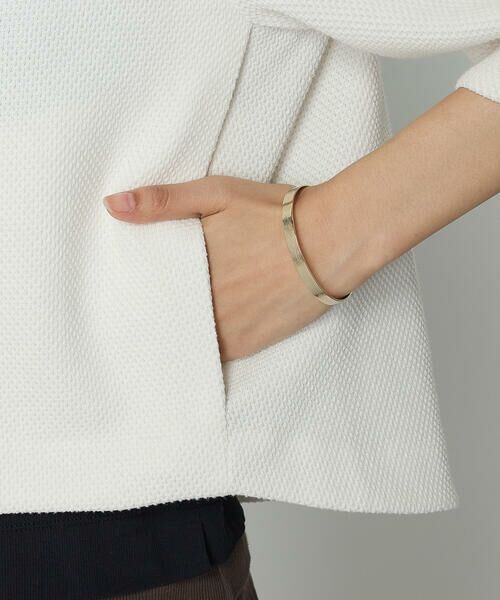 COMME CA PLATINUM / コムサ・プラチナ ブルゾン | ポコポコジャージー カーデブルゾン | 詳細11