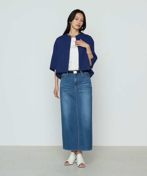 COMME CA PLATINUM / コムサ・プラチナ ブルゾン | ポコポコジャージー カーデブルゾン | 詳細16