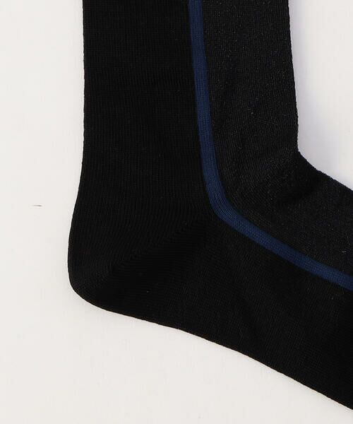 COMME CA PLATINUM / コムサ・プラチナ ソックス | サイドラインラメ ソックス | 詳細2