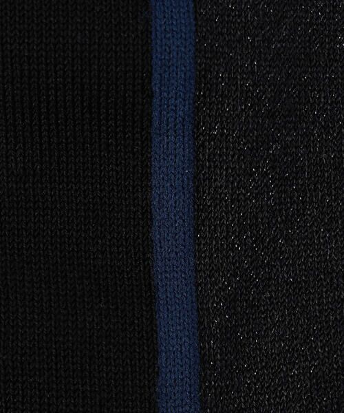 COMME CA PLATINUM / コムサ・プラチナ ソックス | サイドラインラメ ソックス | 詳細4
