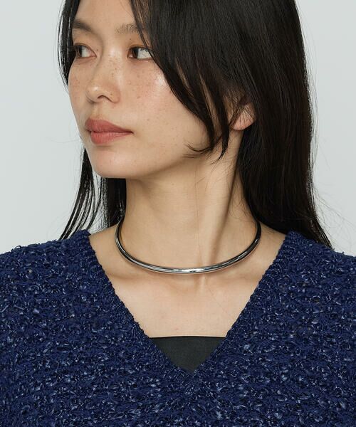 COMME CA PLATINUM / コムサ・プラチナ ニット・セーター | サマーツィードニット ジレ | 詳細8