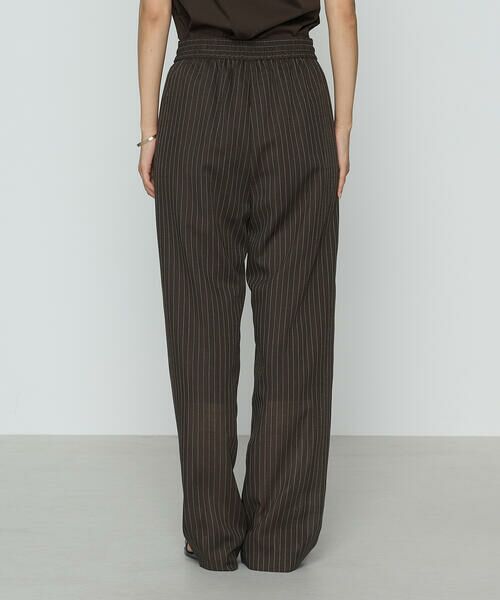 COMME CA PLATINUM / コムサ・プラチナ セットアップ | 【セットアップ対応】シアーボイルストライプ パンツ | 詳細20