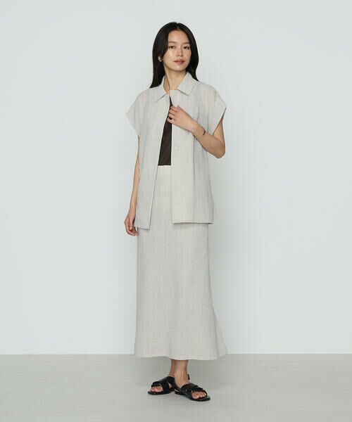 COMME CA PLATINUM / コムサ・プラチナ ベスト | シアーボイル ジレ | 詳細1