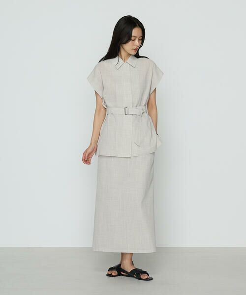 COMME CA PLATINUM / コムサ・プラチナ ベスト | シアーボイル ジレ | 詳細2