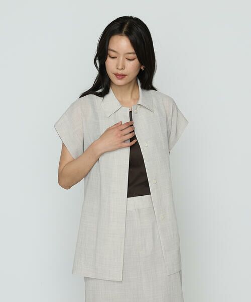 COMME CA PLATINUM / コムサ・プラチナ ベスト | シアーボイル ジレ | 詳細5