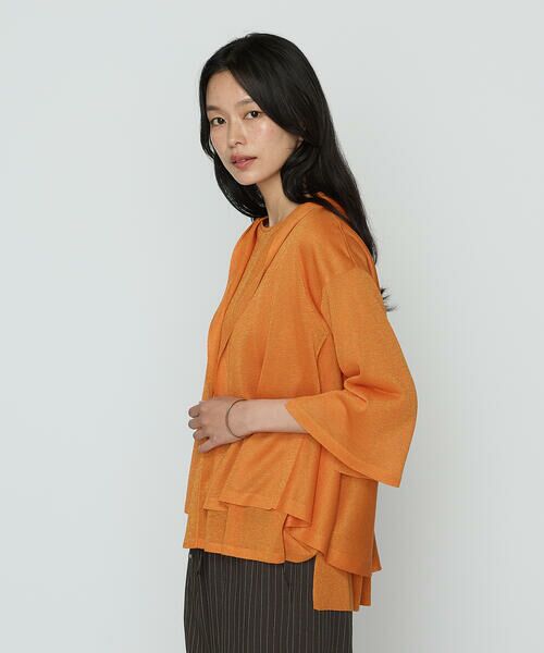 COMME CA PLATINUM / コムサ・プラチナ カーディガン・ボレロ | レーヨンイタリア糸 カーディガン | 詳細5
