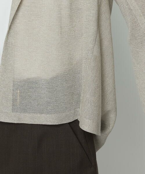 COMME CA PLATINUM / コムサ・プラチナ カーディガン・ボレロ | レーヨンイタリア糸 カーディガン | 詳細15