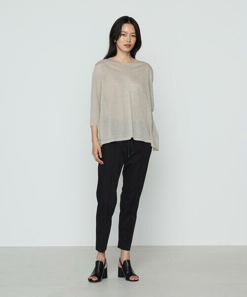 COMME CA PLATINUM / コムサ・プラチナ ニット・セーター | レーヨンイタリア糸 プルオーバー | 詳細8