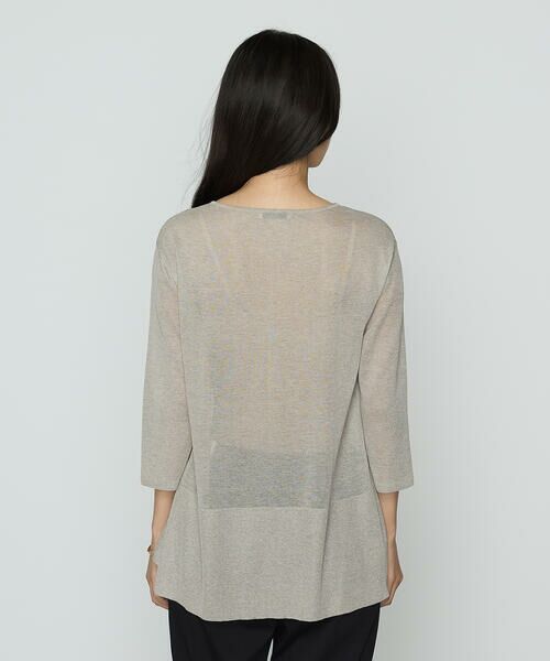 COMME CA PLATINUM / コムサ・プラチナ ニット・セーター | レーヨンイタリア糸 プルオーバー | 詳細11