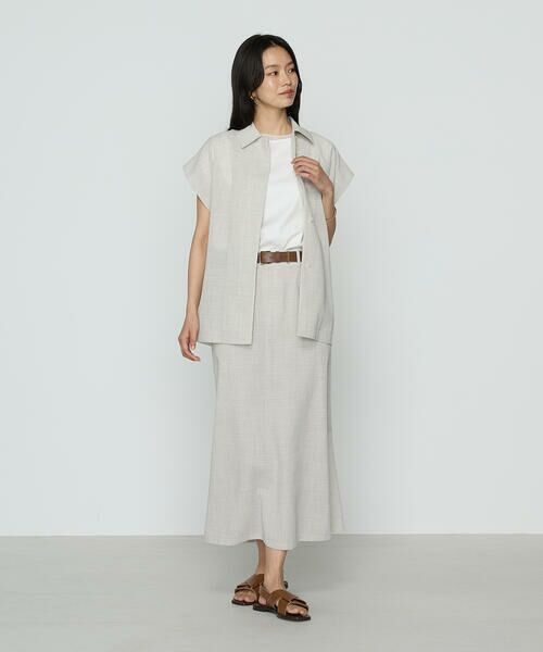 COMME CA PLATINUM / コムサ・プラチナ Tシャツ | コヒノールスムース ニット付きTシャツ | 詳細2