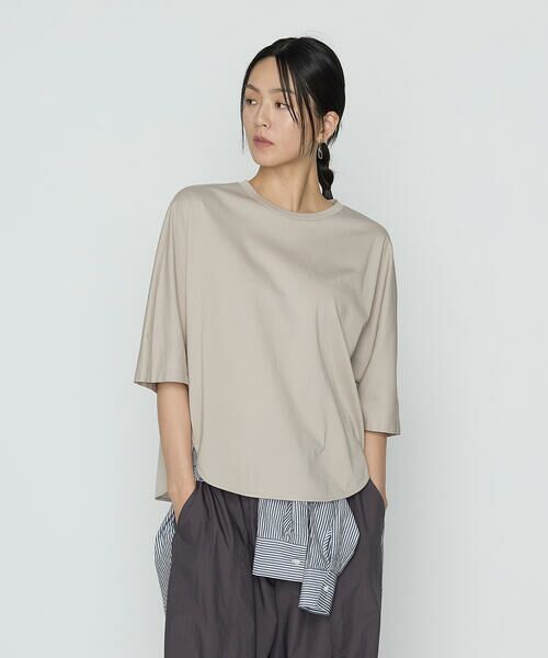 COMME CA PLATINUM / コムサ・プラチナ カットソー | トリコットライト プルオーバー | 詳細16