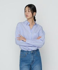 COMME CA PLATINUM / コムサ・プラチナ シャツ・ブラウス | タイプライターストライプ シャツ