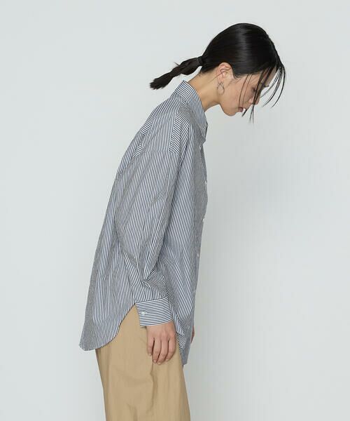 COMME CA PLATINUM / コムサ・プラチナ シャツ・ブラウス | タイプライターストライプ シャツ | 詳細4
