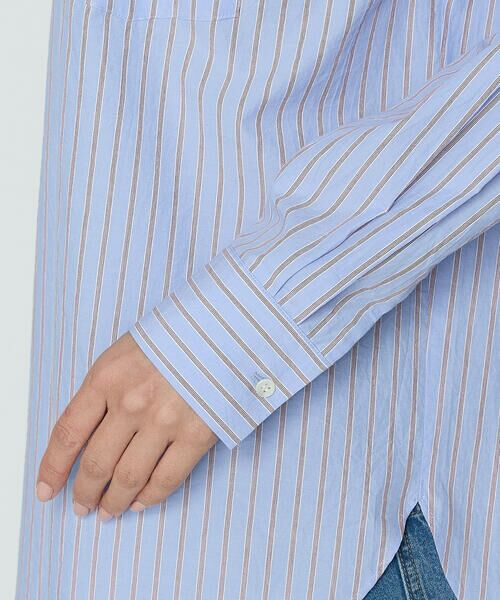 COMME CA PLATINUM / コムサ・プラチナ シャツ・ブラウス | タイプライターストライプ シャツ | 詳細17