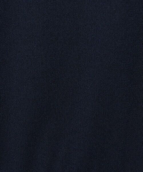 COMME CA PLATINUM / コムサ・プラチナ ニット・セーター | 14G天竺編 ポロニットプルオーバー | 詳細23