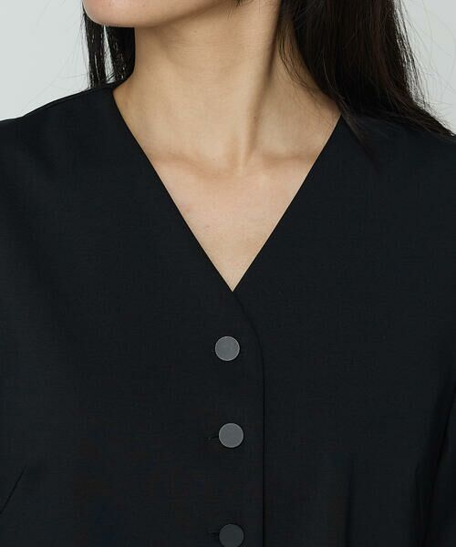 COMME CA PLATINUM / コムサ・プラチナ シャツ・ブラウス | ハイコンパクトコットンポンチ シャツ | 詳細7