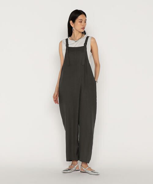 COMME des GARÇONS 麻ベージュオールインワン COMME des GARÇONS 麻ベージュオールインワン