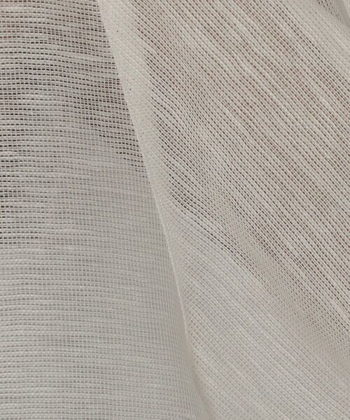 COMME CA PLATINUM / コムサ・プラチナ ブルゾン | 綿麻からみ 麻メッシュブルゾン | 詳細4