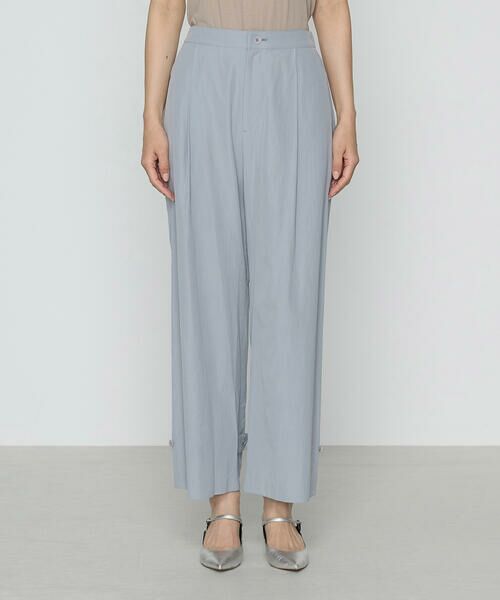 COMME CA PLATINUM / コムサ・プラチナ その他パンツ | 【2WAY】トリアセタイプライター ワイドパンツ | 詳細4
