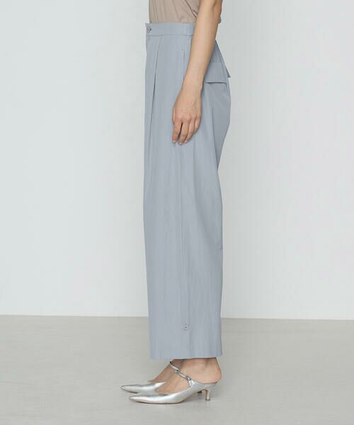 COMME CA PLATINUM / コムサ・プラチナ その他パンツ | 【2WAY】トリアセタイプライター ワイドパンツ | 詳細5