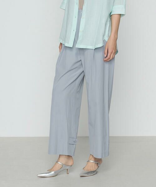 COMME CA PLATINUM / コムサ・プラチナ その他パンツ | 【2WAY】トリアセタイプライター ワイドパンツ | 詳細2